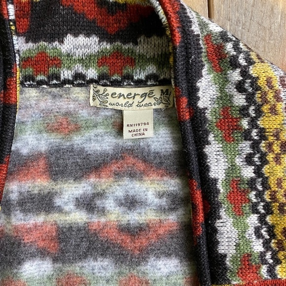 Energé World Wear Nordic Cardigan Jacket - Picture 5 of 5